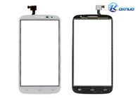 Blanco/negro reemplazo de la pantalla táctil del teléfono celular de 4,5 pulgadas para Alcate OT7050
