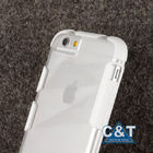 Caso más del iPhone 6 duros claros de la prenda impermeable de TPU para IPhone 6 más 5,5&quot;