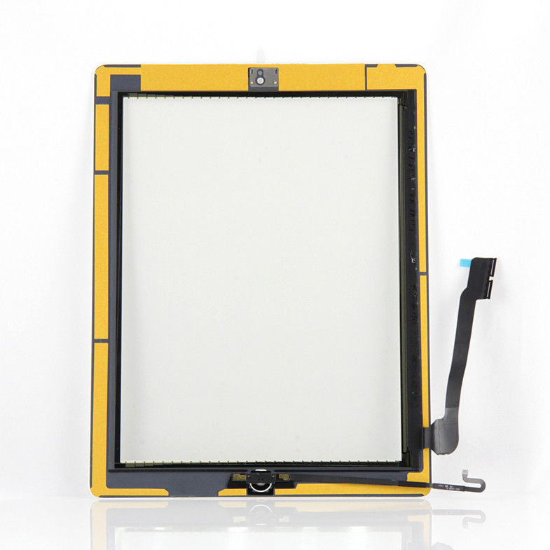 9,7 avance lentamente el digitizador blanco de la pantalla táctil del iPad para el reemplazo del digitizador del iPad 4 de Apple