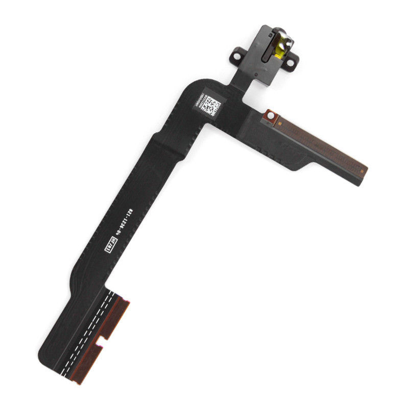 reemplazo del conector de auriculares del ipad de las versiones de 4G + de Wifi con el cable de la flexión para el iPad 3