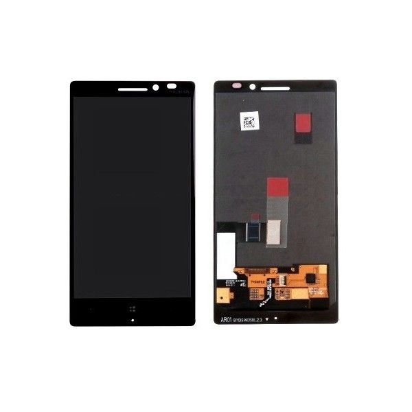Pantalla negra de Nokia LCD del color de 5 pulgadas para el digitizador de la pantalla LCD táctil de Nokia Lumia 930 con el marco