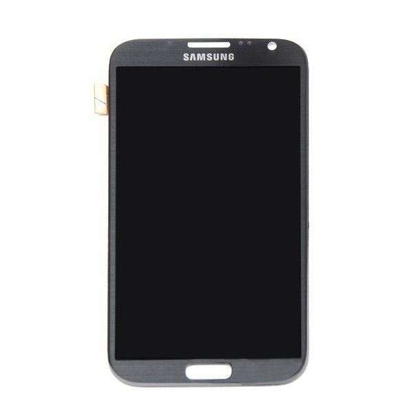 5,5 pulgadas de pantalla de Samsung LCD para la nota 2 N7100 LCD con gris del digitizador