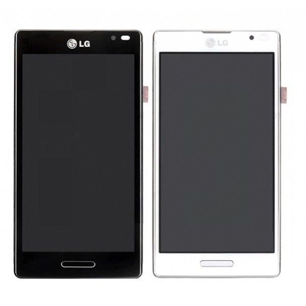 Negro, blanco reemplazo de la pantalla de LG LCD de 4,7 pulgadas para el reemplazo del digitizador de la pantalla LCD táctil de LG Optimus L9 P760